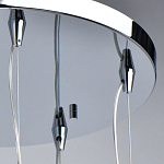 Люстра каскадная с 5-ю разноцветными стеклянными плафонами Kaleido варинант исполнения - 12 | Loft Concept в Омске