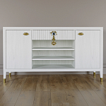 Комод-буфет Elsa Dreams White с открытыми полками   варинант исполнения - 4 | Loft Concept в Омске