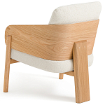 Кресло с каркасом из массива дуба Gallin Chair Boucle варинант исполнения - 4 | Loft Concept в Омске