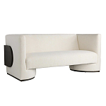 Дизайнерский Двухместный диван Florida Sofa  с элегантным деревянным декором  варинант исполнения - 1 | Loft Concept в Омске