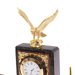 Настольный письменный набор из лемезита и змеевика с декором в виде Орла в подарочной упаковке Successful Leader варинант исполнения - 3 | Loft Concept в Омске