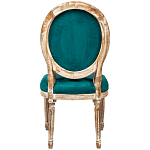 Стул из натурального бука зелёный с цветочным принтом Impressionism in Color варинант исполнения - 2 | Loft Concept в Омске