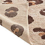 Ковер из хлопка с леопардовым принтом Soft Hugs варинант исполнения - 3 | Loft Concept в Омске