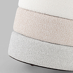 Пуф Three Colors в ткани букле из трех цветов  варинант исполнения - 5 | Loft Concept в Омске