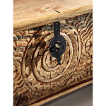 Сундук из массива манго Натуральный цвет варинант исполнения - 4 | Loft Concept в Омске