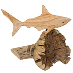 Статуэтка из дерева акула Animals of the World варинант исполнения - 2 | Loft Concept в Омске