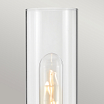 Бра для ванных комнат с прозрачным стеклянным плафоном в форме цилиндра Hinkley варинант исполнения - 16 | Loft Concept в Омске