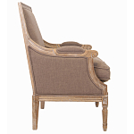 Кресло William Classical Armchair brown flax варинант исполнения - 1 | Loft Concept в Омске