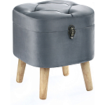 Пуф Leather with a snap варинант исполнения - 1 | Loft Concept в Омске