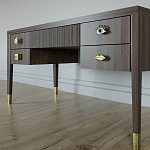 Письменный стол с 4-мя ящиками Elsa Dreams Walnut варинант исполнения - 4 | Loft Concept в Омске