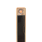 Зажигалка электронная с накладкой из натурального камня Соколиный глаз и с USB проводом для зарядки Stone Lighters варинант исполнения - 3 | Loft Concept в Омске