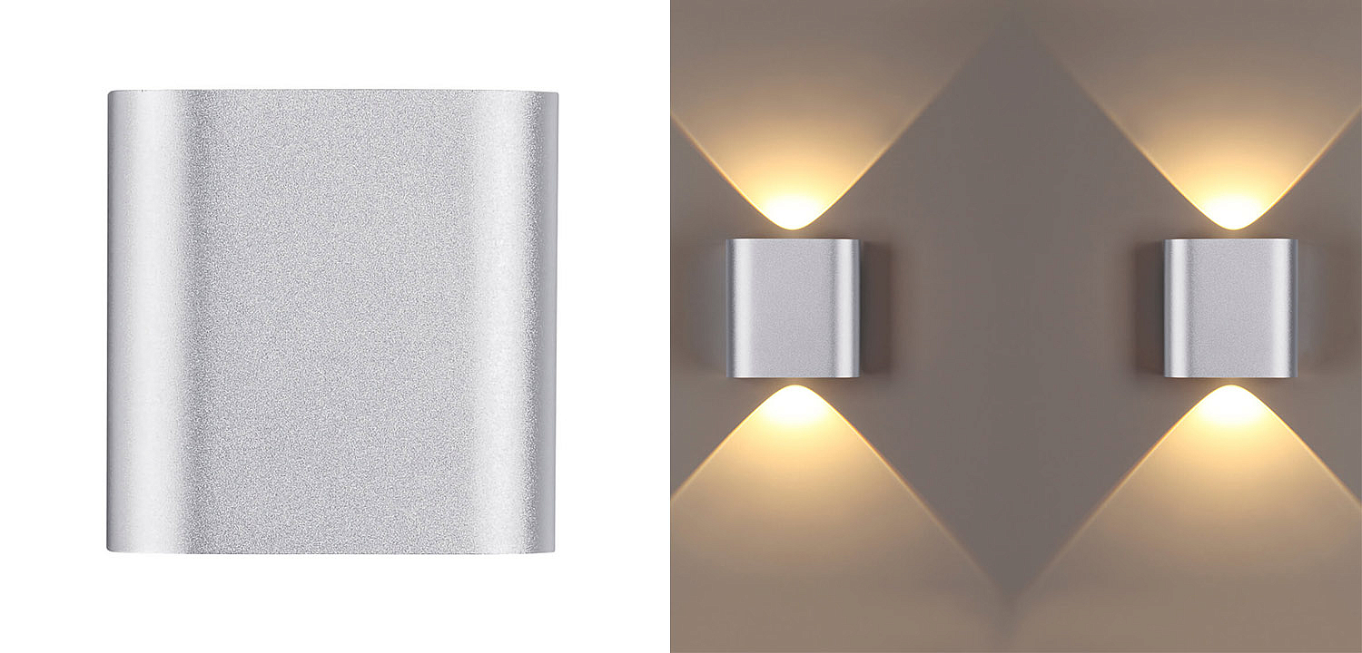 Бра Obverse Silver Square Wall lamp Бра Obverse Silver Square Wall lamp - Loft-Concept в Омске