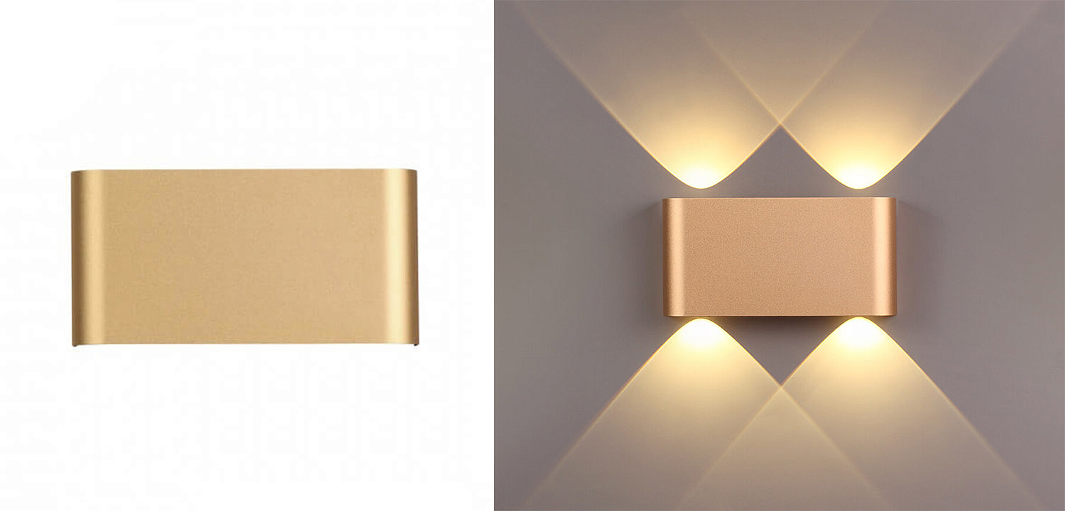 Бра Obverse Gold Rectangle A Wall lamp - Loft-Concept в Омске