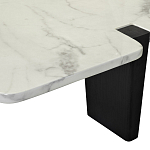 Стол журнальный низкий с фигурной столешницей Threshold варинант исполнения - 4 | Loft Concept в Омске