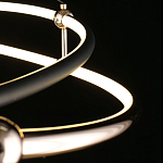 Люстра подвесная светодиодная круглая Dаiana  варинант исполнения - 4 | Loft Concept в Омске