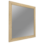 Зеркало квадратное с классической деревянной рамой Harper Line варинант исполнения - 2 | Loft Concept в Омске