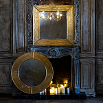 Зеркало квадратное в фактурной раме Pattern варинант исполнения - 3 | Loft Concept в Омске