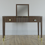 Туалетный стол - Трельяж Elsa Dreams Walnut 120 см варинант исполнения - 5 | Loft Concept в Омске
