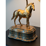 Настольная лампа из фарфора Лошадь Frodi варинант исполнения - 3 | Loft Concept в Омске