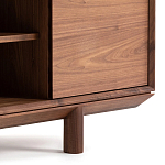 ТВ-тумба из массива ореха Robinett Wooden TV Stand варинант исполнения - 5 | Loft Concept в Омске