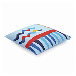 Подушка декоративная из хлопка по мотивам нанайских орнаментов Ural and Siberian Patterns варинант исполнения - 1 | Loft Concept в Омске