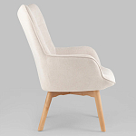 Белое кресло на ножках из массива CORDELIA варинант исполнения - 2 | Loft Concept в Омске