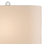 Настольная лампа разноцветная с овальным тканевым абажуром Abstraction варинант исполнения - 2 | Loft Concept в Омске