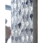 Прямоугольное зеркало с инкрустацией раковинами устриц Mother оf Pearl Facets варинант исполнения - 4 | Loft Concept в Омске
