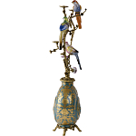 Бронзовый подсвечник Птичий рай Flora варинант исполнения - 3 | Loft Concept в Омске