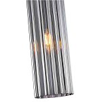 Подвесной светильник с рифленым стеклянным плафоном цилиндрической формы ARTICOLO варинант исполнения - 3 | Loft Concept в Омске