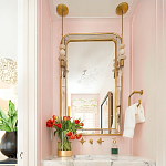 Зеркало в золотой раме Arched Mirror варинант исполнения - 1 | Loft Concept в Омске