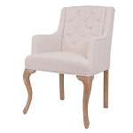 Кресло Mason Classical Armchair beige flax варинант исполнения - 3 | Loft Concept в Омске