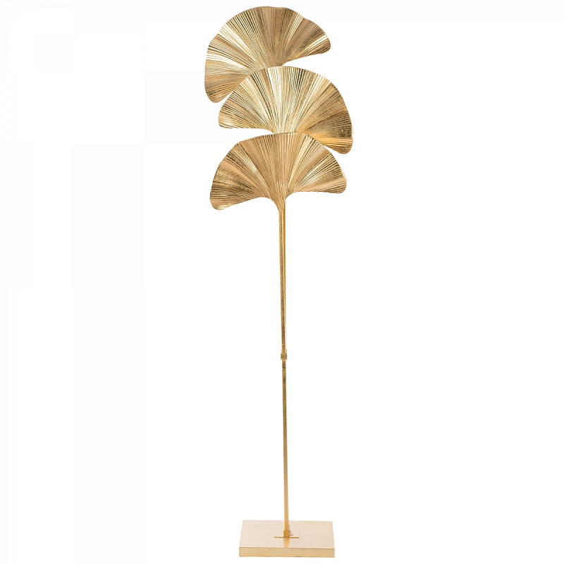 Торшер Palmas Gold Floor Lamp  Золотой в Омске | Loft Concept 