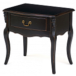 Тумба прикроватная из массива березы с ящиком и состаренным эффектом Vintage варинант исполнения - 2 | Loft Concept в Омске