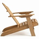 Уличное кресло из массива акации Adirondack Wooden Chair Natural варинант исполнения - 4 | Loft Concept в Омске