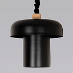 Подвесной светильник с черным металлическим плафоном Capability варинант исполнения - 2 | Loft Concept в Омске