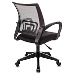 Офисное кресло с основанием из черного пластика Desk chairs Grey варинант исполнения - 2 | Loft Concept в Омске