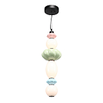 Подвесной светильник фигурный с керамическими элементами 24W LED Fragrant Light варинант исполнения - 4 | Loft Concept в Омске