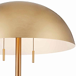 Торшер с куполообразным абажуром на каменном основании Riverside Floor Lamp варинант исполнения - 1 | Loft Concept в Омске