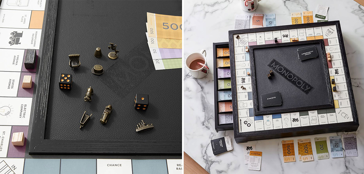 Настольная Игра "Монополия" Black Luxury Edition Настольная Игра "Монополия" Black Luxury Edition - Loft-Concept в Омске