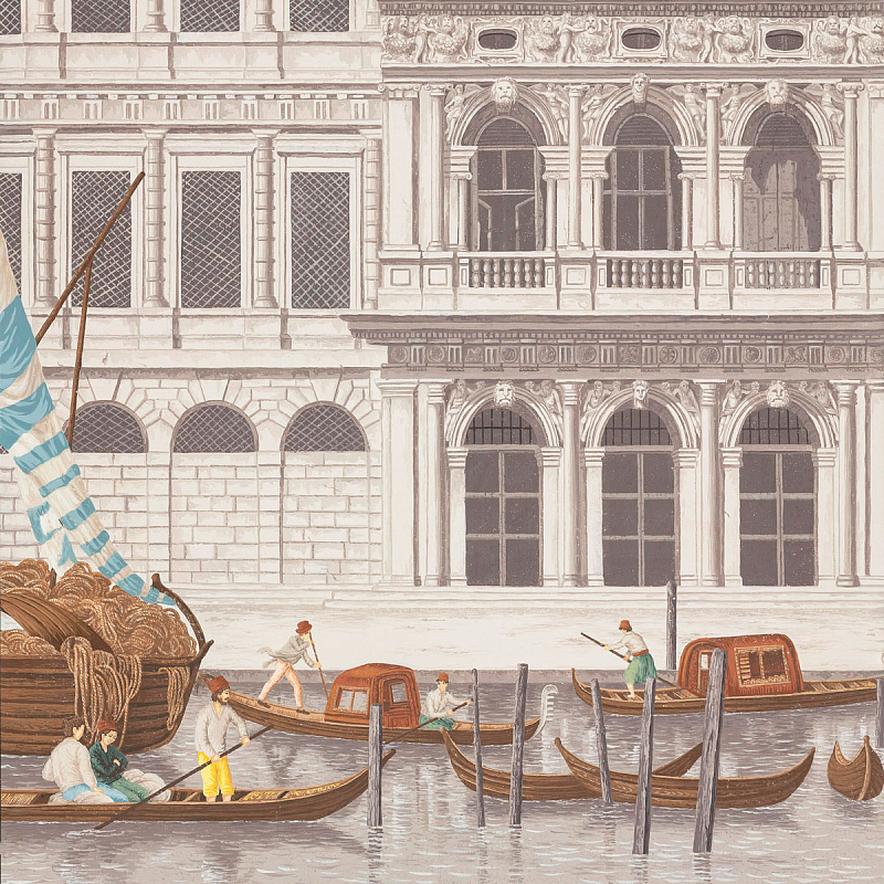 Обои ручная роспись Scenes of Venice Rialto on scenic paper Обои ручная роспись Scenes of Venice Rialto on scenic paper в Омске | Loft Concept