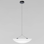 Подвесной светильник с белым тканевым плафоном в форме облака Crystal Cloud Junction варинант исполнения - 4 | Loft Concept в Омске