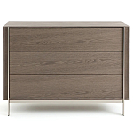 Комод из серого дуба Sawada Gray Oak Chest of Drawers варинант исполнения - 1 | Loft Concept в Омске