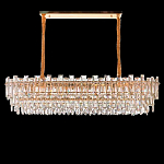 Люстра овальная с хрустальными подвесками Gorgeous Crystal Light варинант исполнения - 1 | Loft Concept в Омске