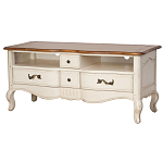 ТВ-тумба из массива дерева в стиле прованс Montmartre Provence TV Stand варинант исполнения - 1 | Loft Concept в Омске