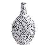 Ваза с инкрустацией Dark Blue Triangle варинант исполнения - 1 | Loft Concept в Омске