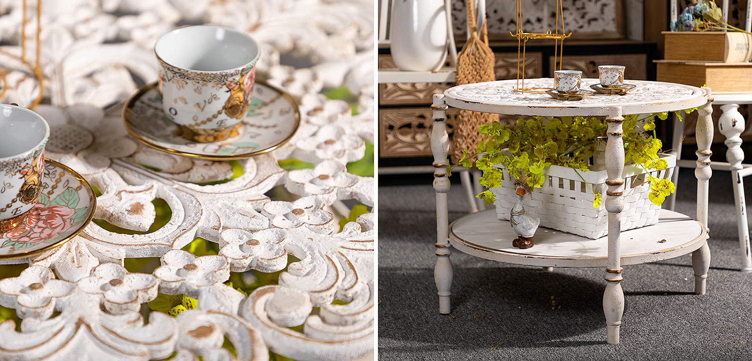 Кофейный стол Toussaint Provence Round Coffee Table Кофейный стол Toussaint Provence Round Coffee Table - Loft-Concept в Омске