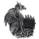 Часы в виде дракона Silver Dragon Clock варинант исполнения - 3 | Loft Concept в Омске