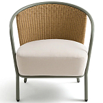 Садовое кресло с каркасом из стали Kenneth Chair варинант исполнения - 2 | Loft Concept в Омске