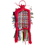 Настенный ковер разноцветный из одежды Heart варинант исполнения - 1 | Loft Concept в Омске